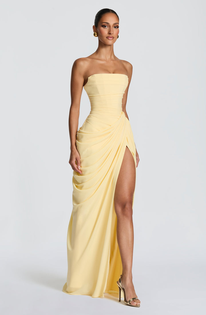 Ulla maxi dress in navy