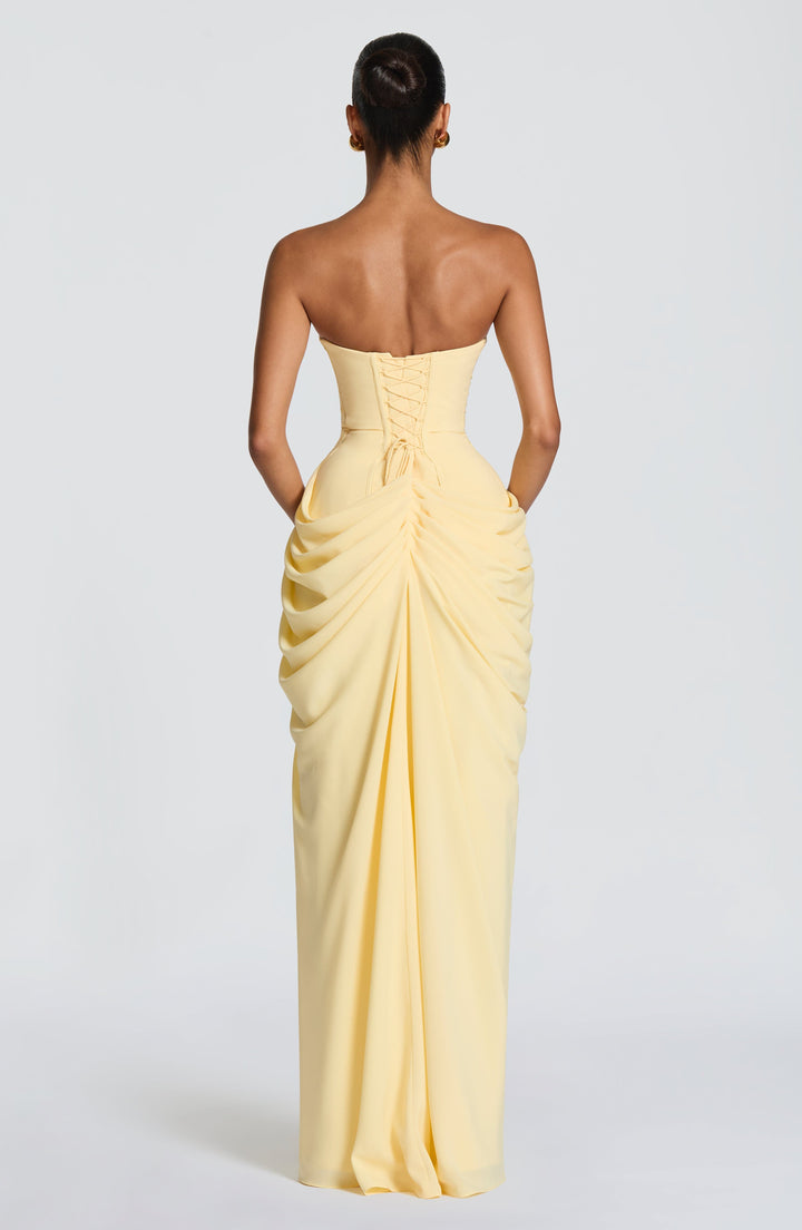 Ulla maxi dress, fabric detail