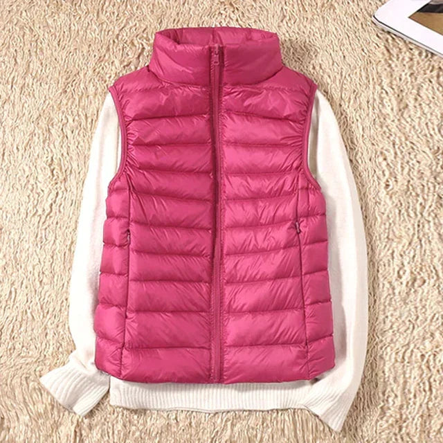 Bergljot lightweight quilted body warmer gilet – image 5