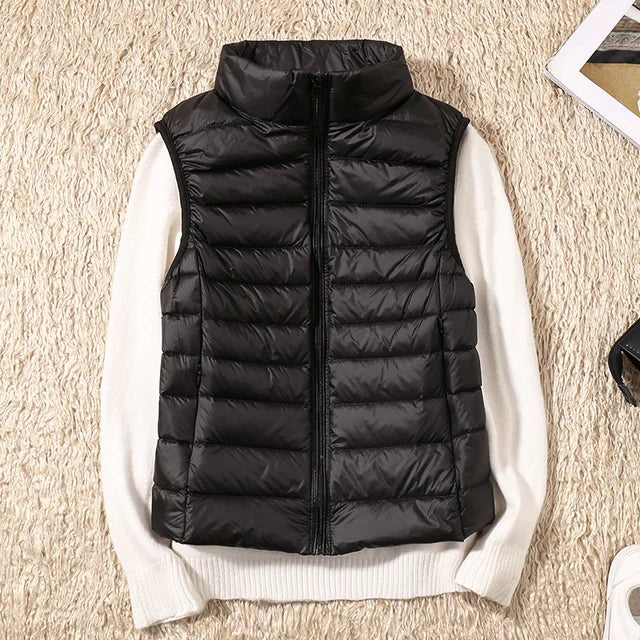 Bergljot lightweight quilted body warmer gilet – image 2
