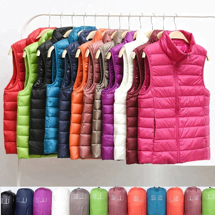 Bergljot lightweight quilted body warmer gilet