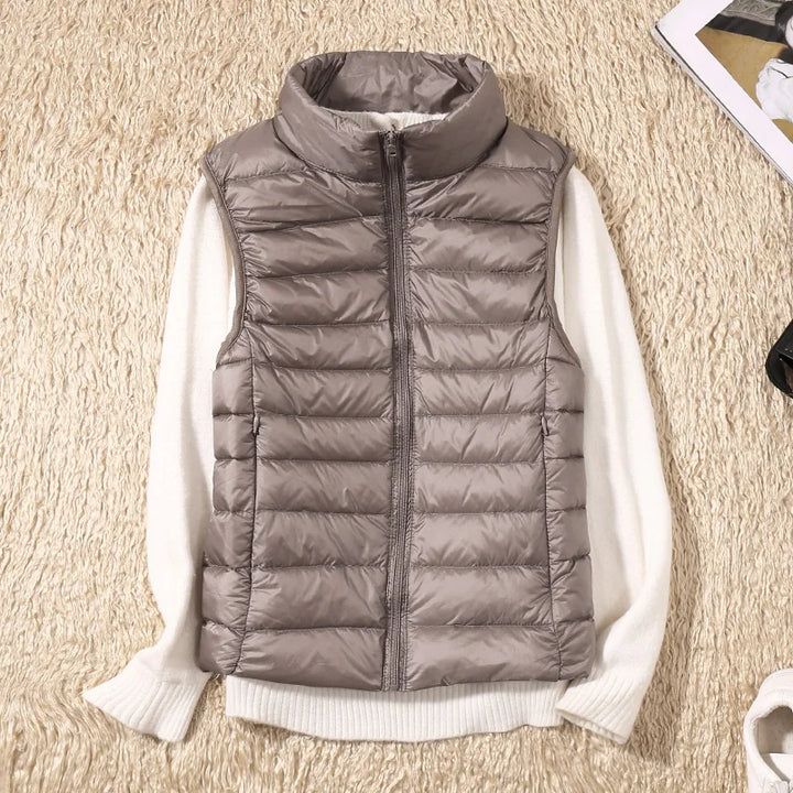 Bergljot lightweight quilted body warmer gilet – image 4
