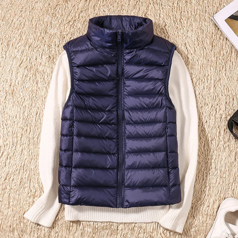Bergljot lightweight quilted body warmer gilet – image 9