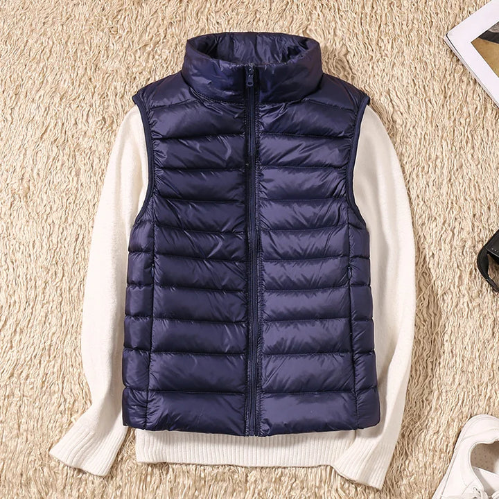 Bergljot lightweight quilted body warmer gilet – image 9
