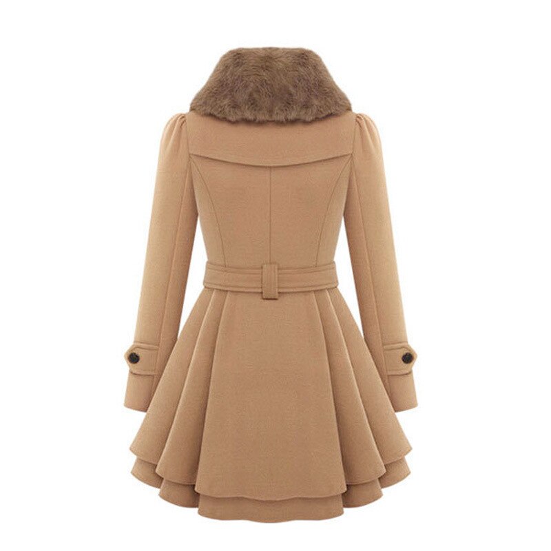 Philippa wool blend jacket in beige
