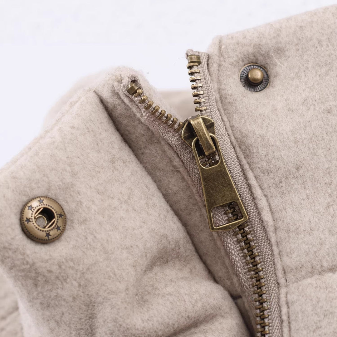 Guinevere padded jacket, pocket detail