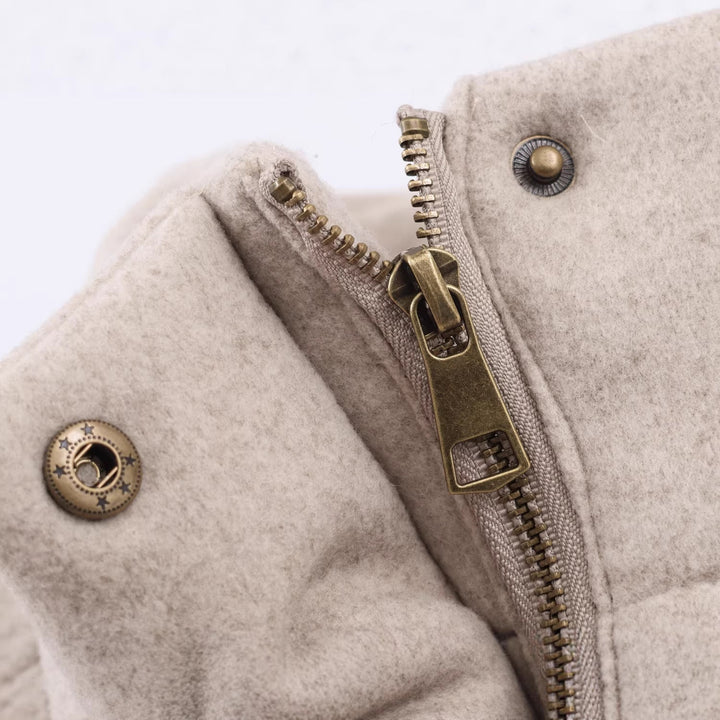 Guinevere padded jacket, pocket detail