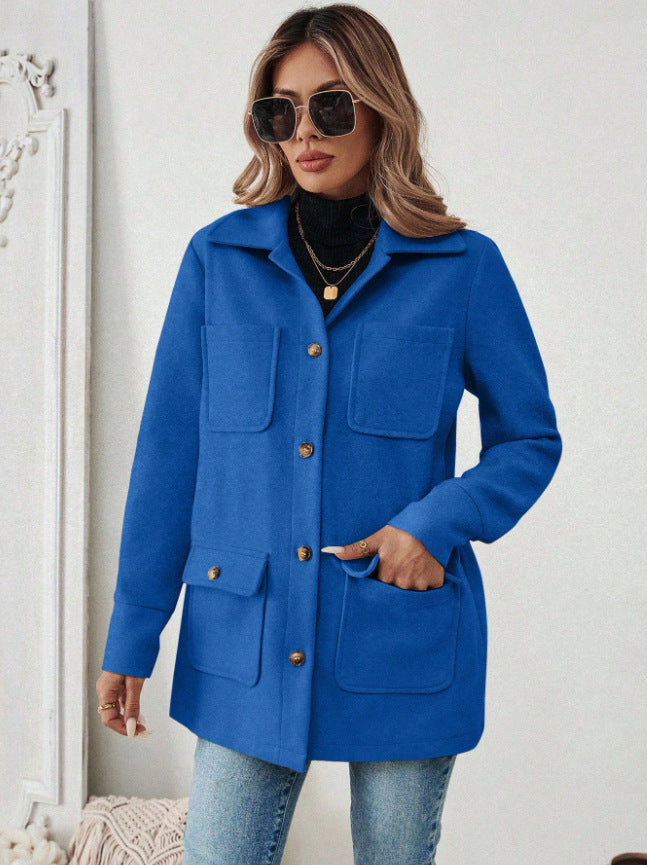 Orsola utility jacket, pocket detail