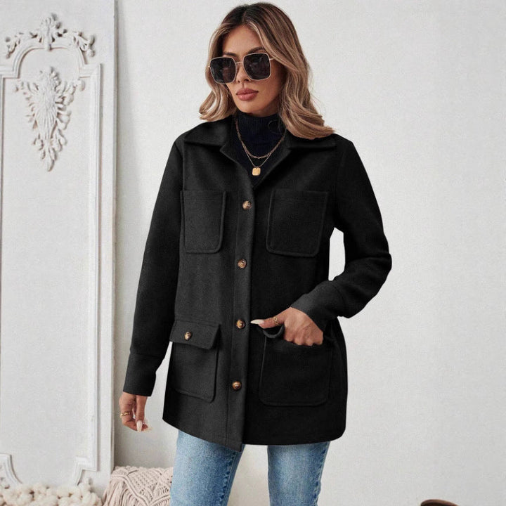 Orsola utility jacket with pockets