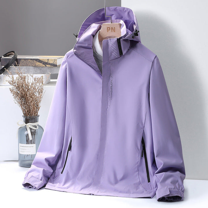 Jorunn water repellent hooded jacket – image 23