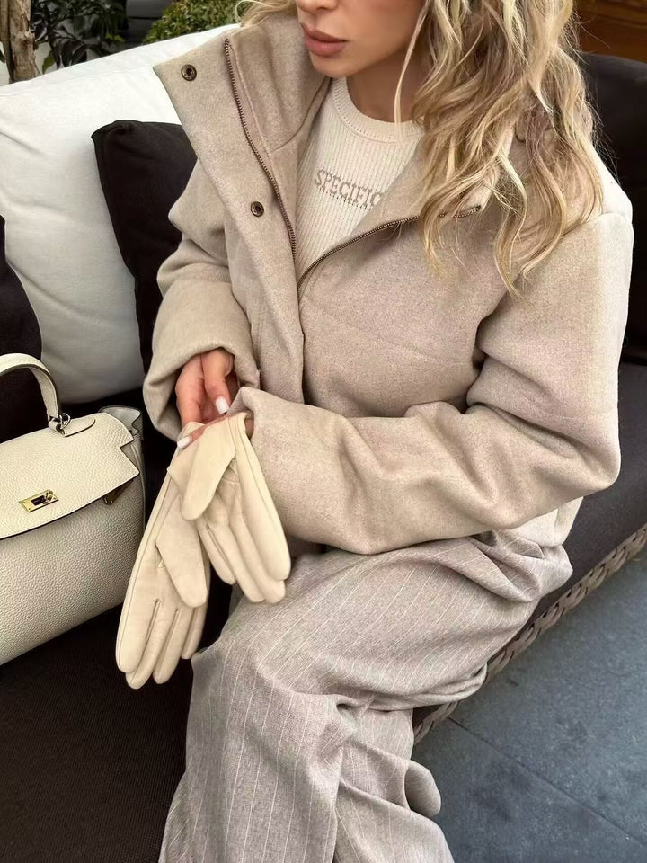 Guinevere padded jacket, styled view