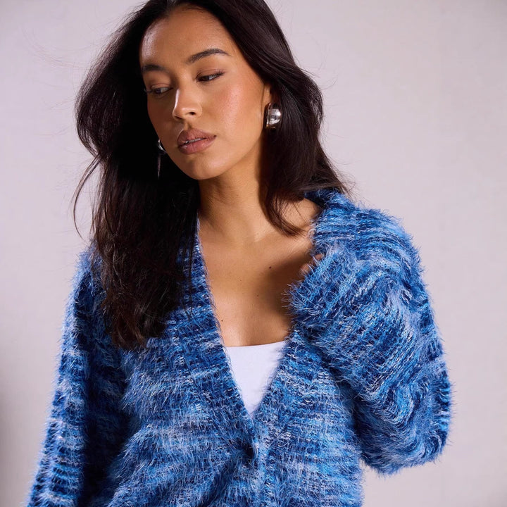 Hyacinth oversized knit jumper in grey
