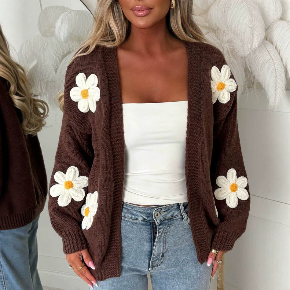 Laura oversized knit cardigan