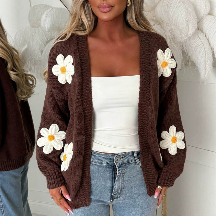 Laura oversized knit cardigan