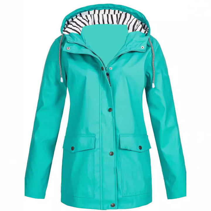 Randi waterproof hooded parka with patch pockets – image 5