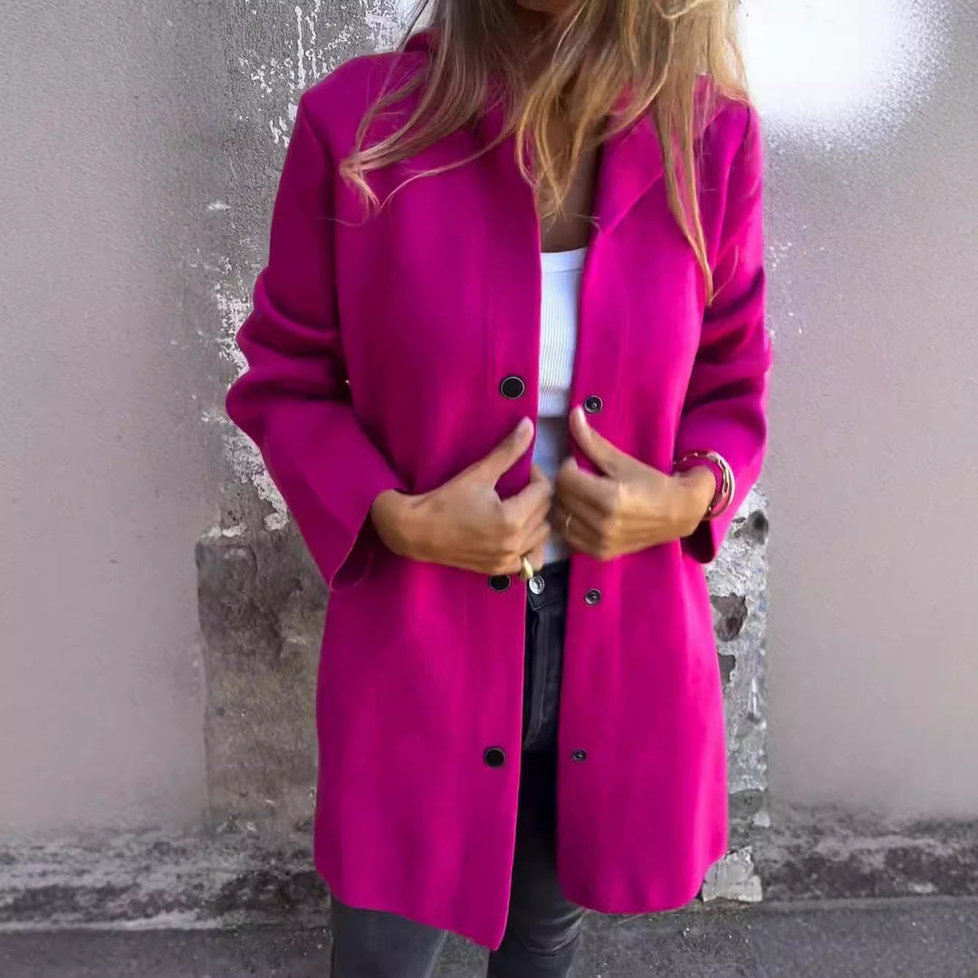 Marieke mid length hooded coat – image 8