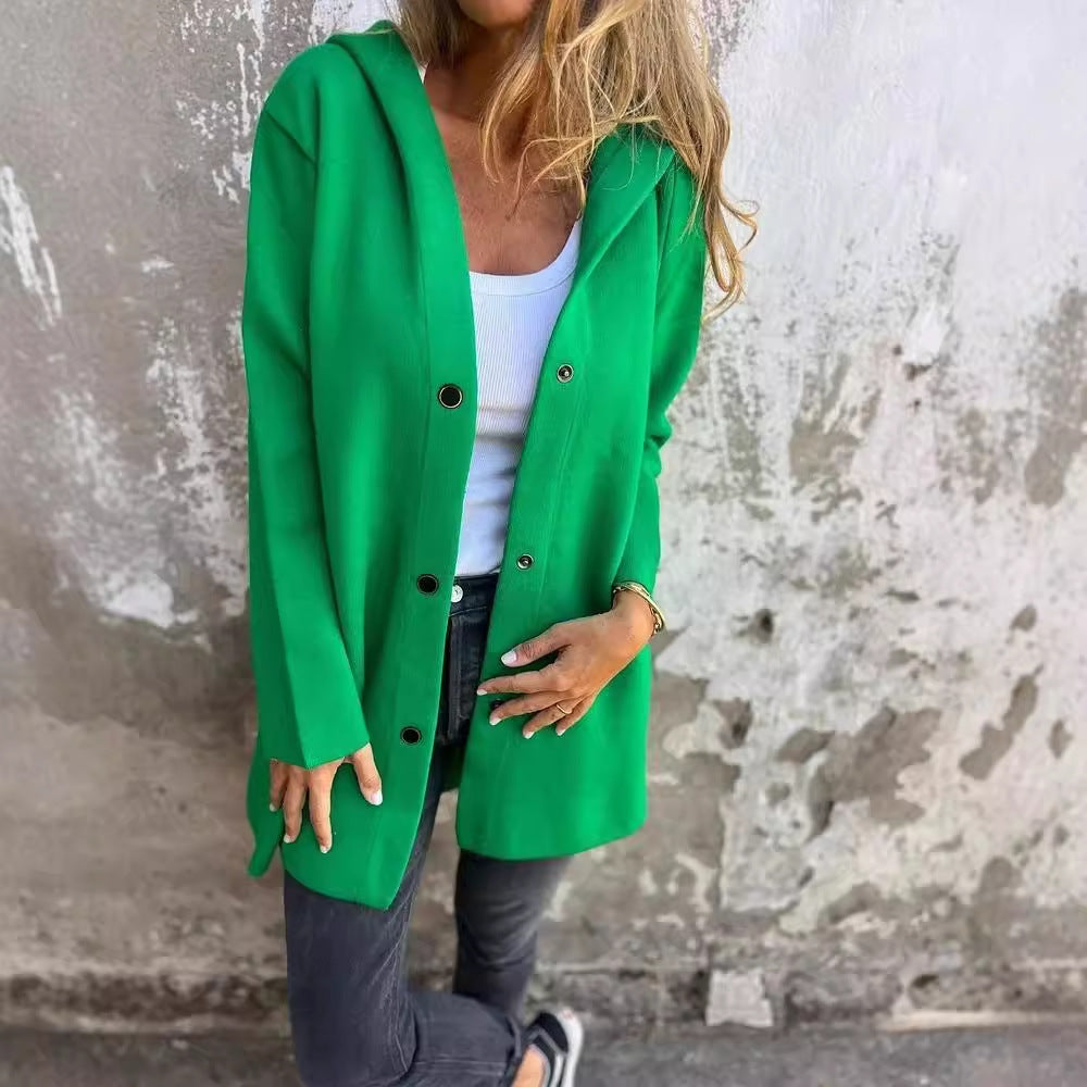 Marieke mid length hooded coat – image 7
