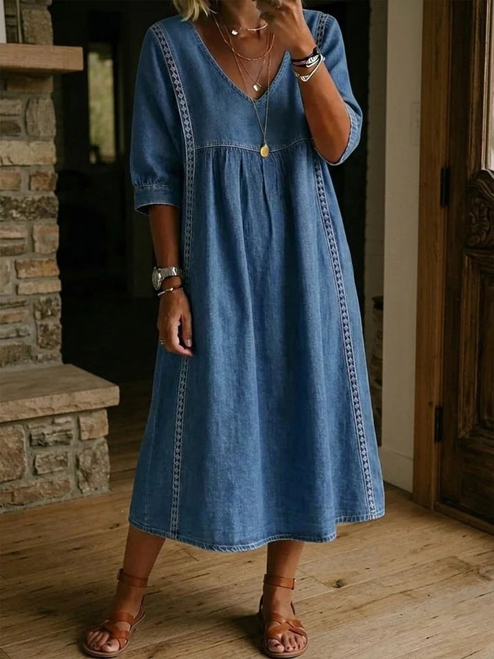 Lorena lace midi dress – image 9