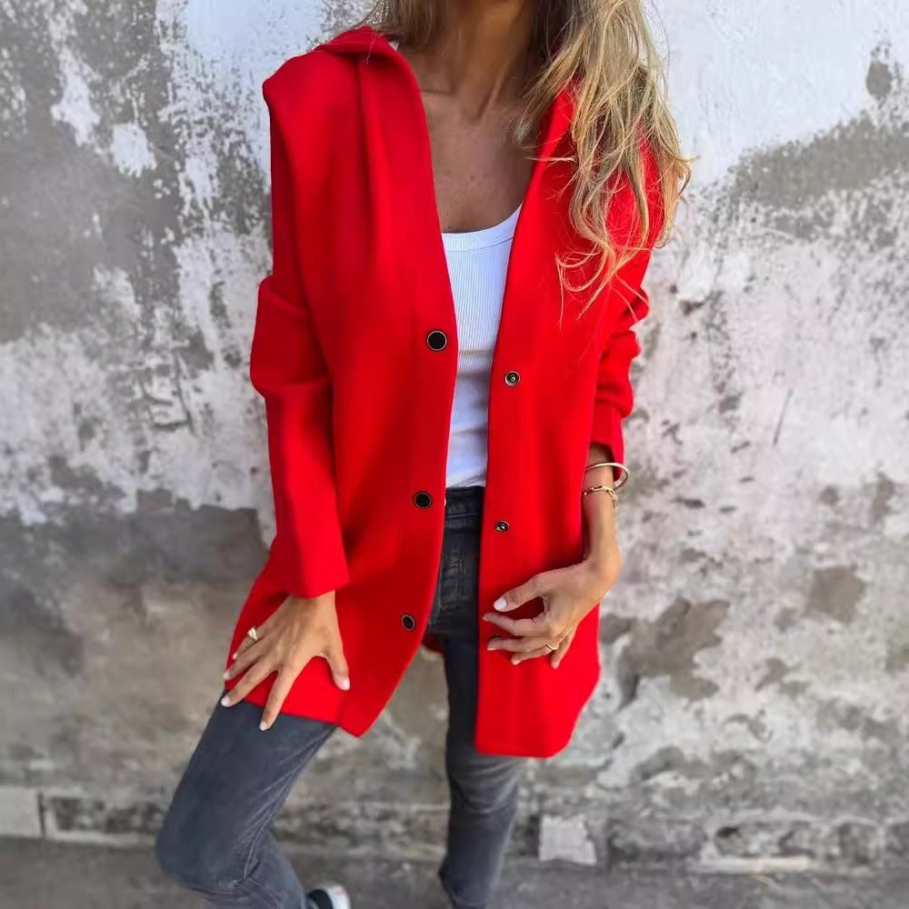 Marieke mid length hooded coat – image 2