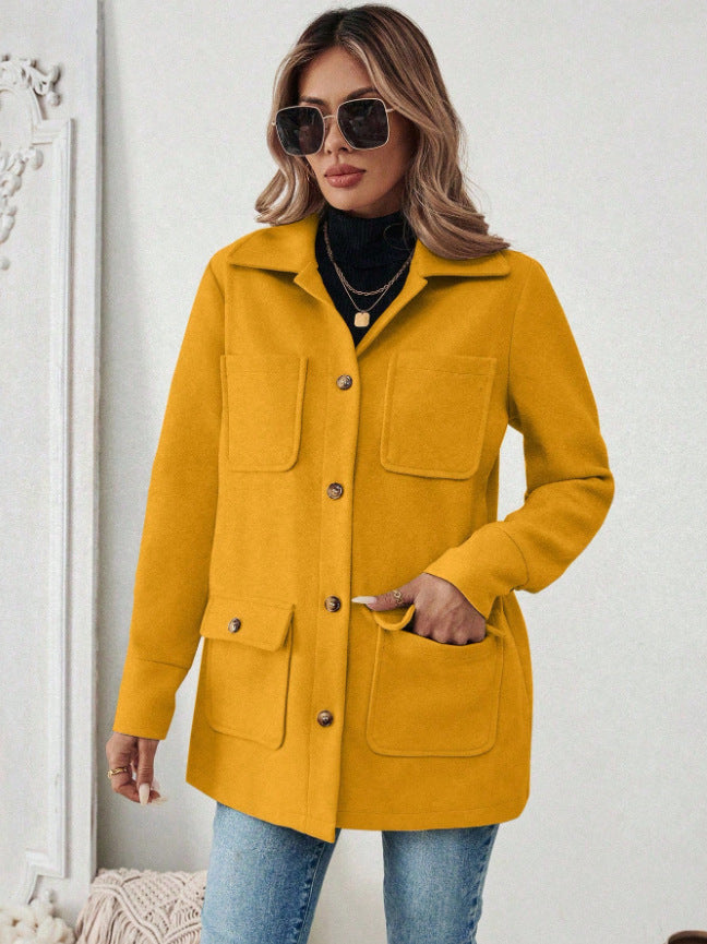 Orsola utility jacket, back view