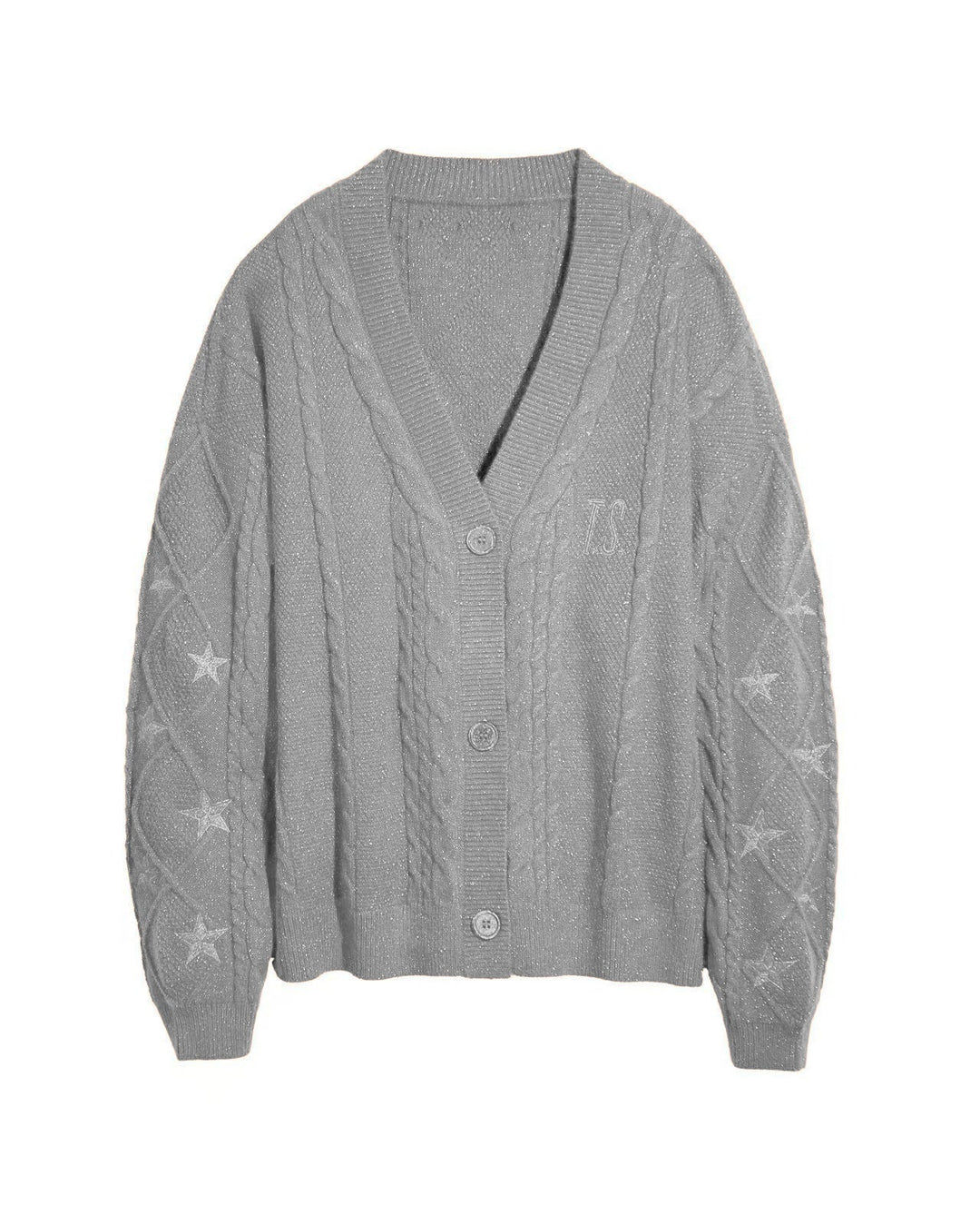 Ebba chunky cable knit cardigan – image 8