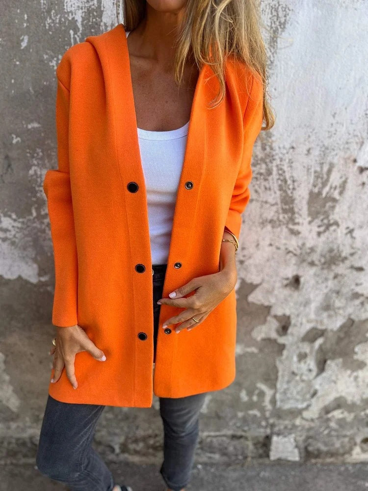 Marieke mid length hooded coat – image 18