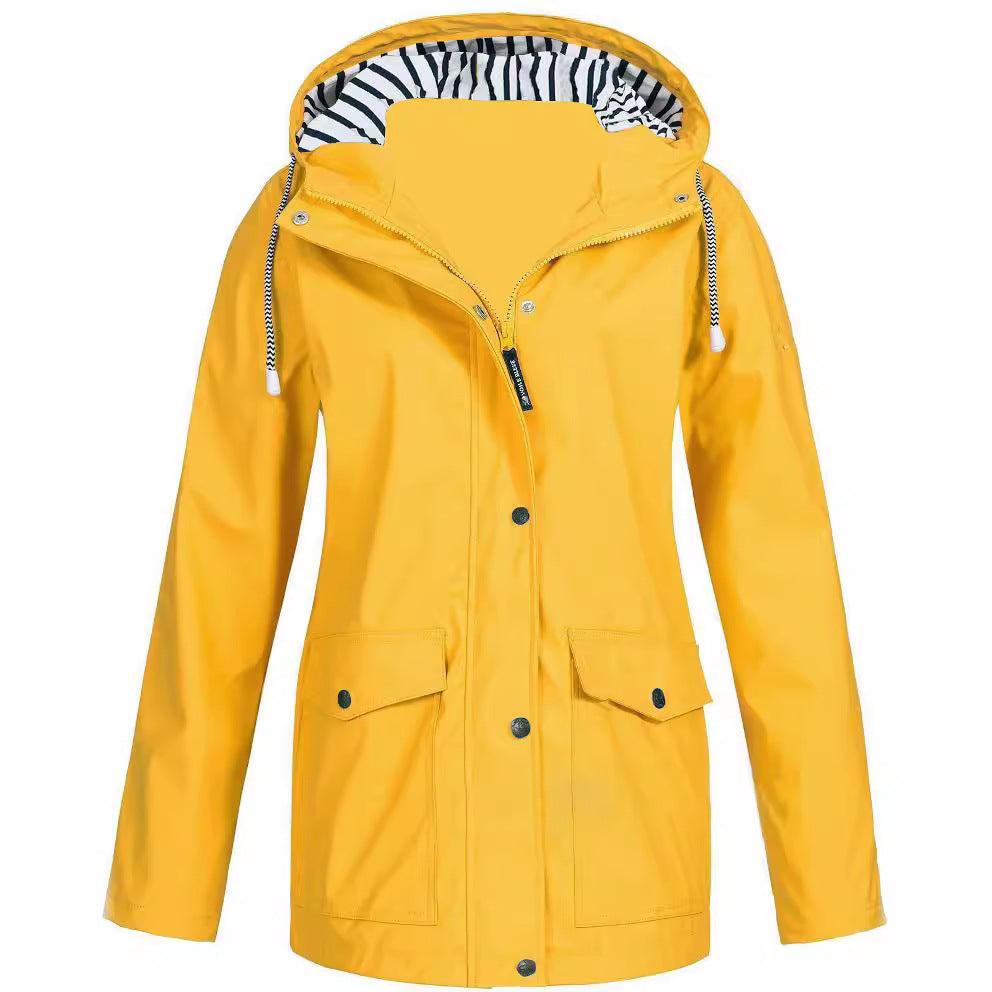 Randi waterproof hooded parka with patch pockets – image 3