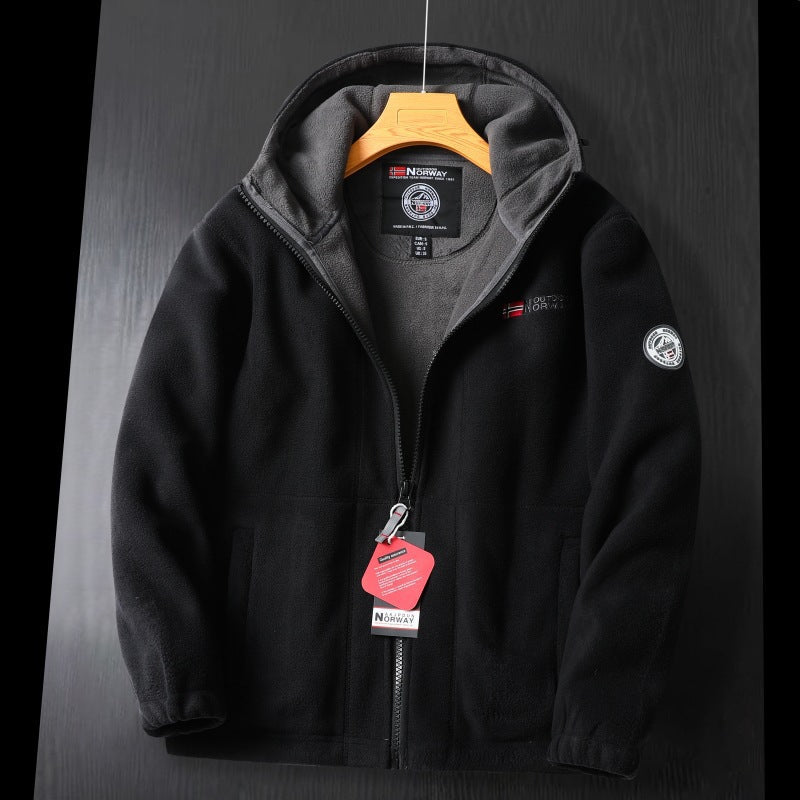 Kari hooded fleece jacket – image 5