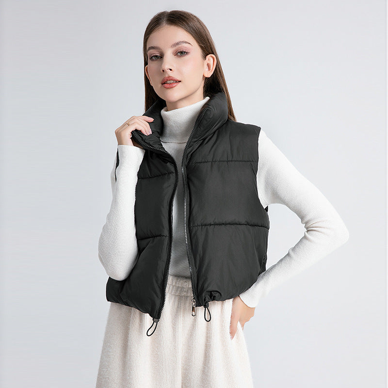 Blythe lightweight gilet in white