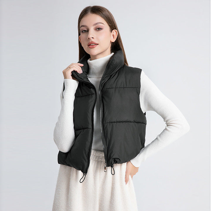 Blythe lightweight gilet in white