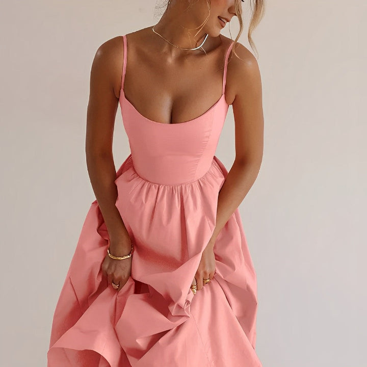 Kaia bodycon dress, ruched detail