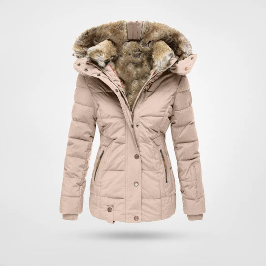 Amelia fleece lined hooded winter jacket – image 9