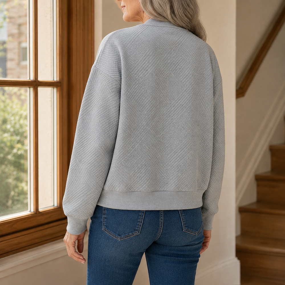 Elsie quilted bomber jacket – image 2