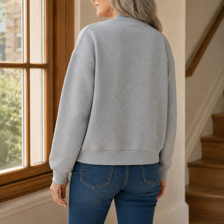Elsie quilted bomber jacket – image 2