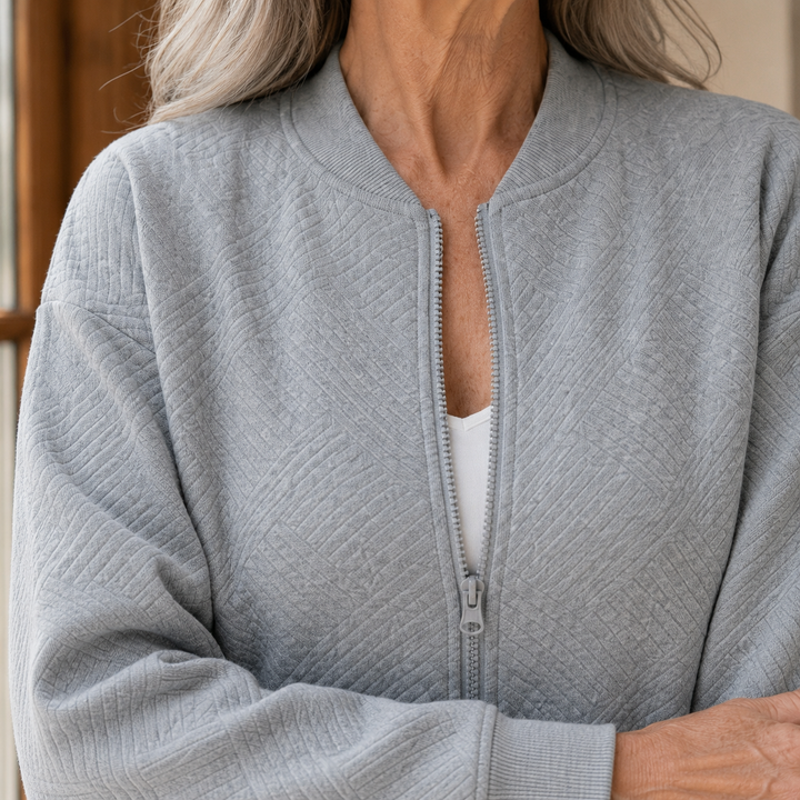 Elsie quilted bomber jacket – image 3