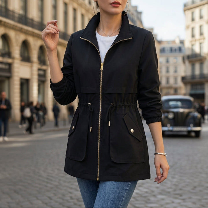 Sanne relaxed utility jacket with flap pockets – image 6