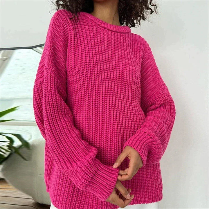 Primula oversized chunky knit jumper – image 3