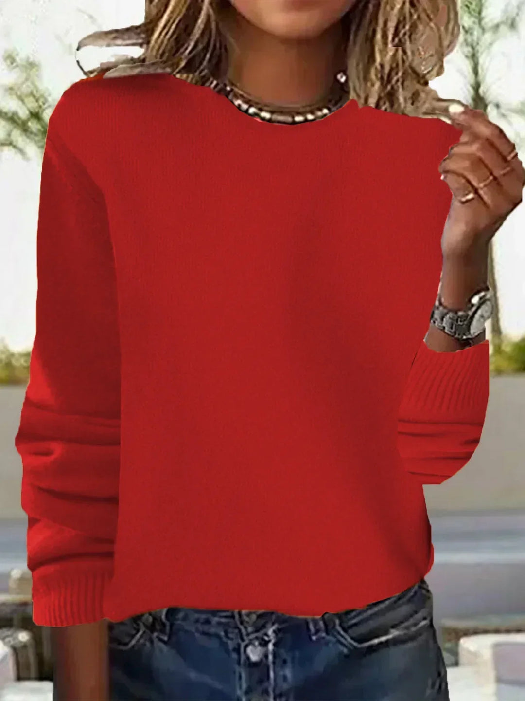 Camilla Elegant Lightweight Fine Knit Jumper - image 15