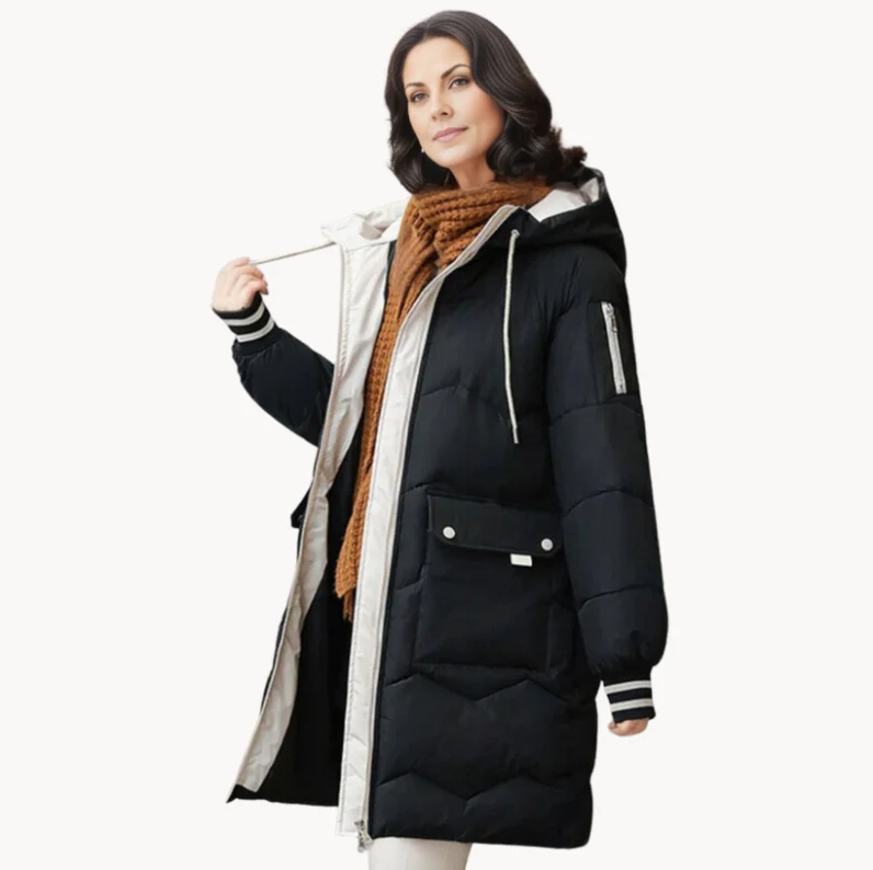 Mireille thermal lined parka with hood