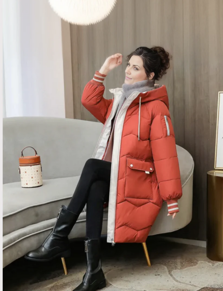 Mireille parka in purple