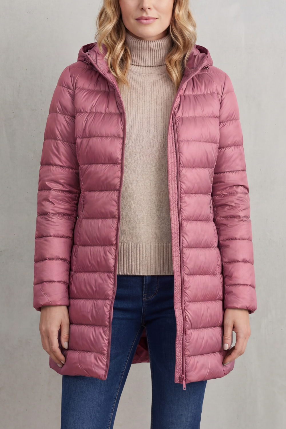 Carla ultra light hooded puffer jacket – image 11
