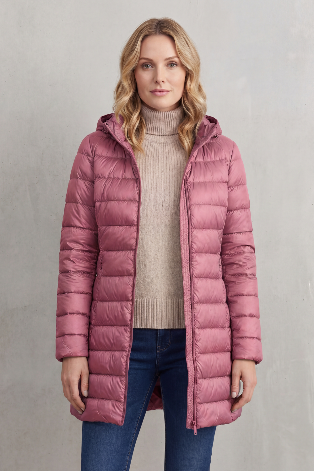 Carla ultra light hooded puffer jacket – image 12