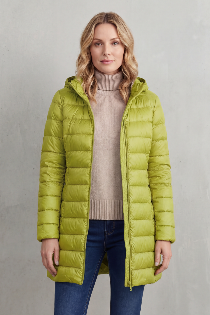 Carla ultra light hooded puffer jacket – image 14
