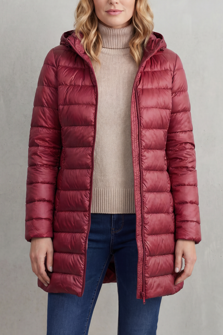 Carla ultra light hooded puffer jacket – image 15