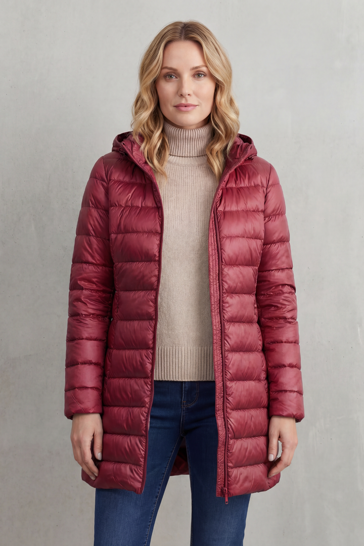 Carla ultra light hooded puffer jacket – image 16