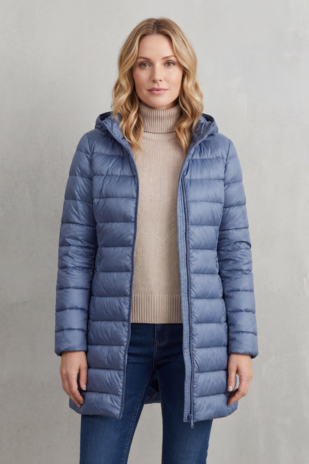 Carla ultra light hooded puffer jacket – image 2