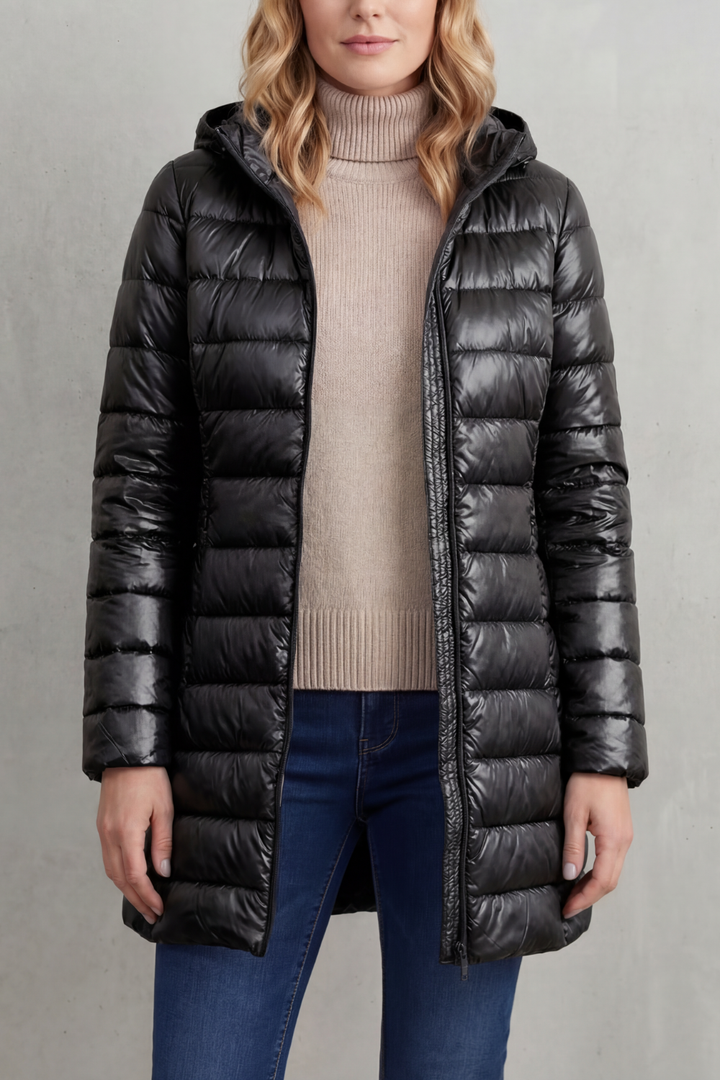 Carla ultra light hooded puffer jacket – image 9