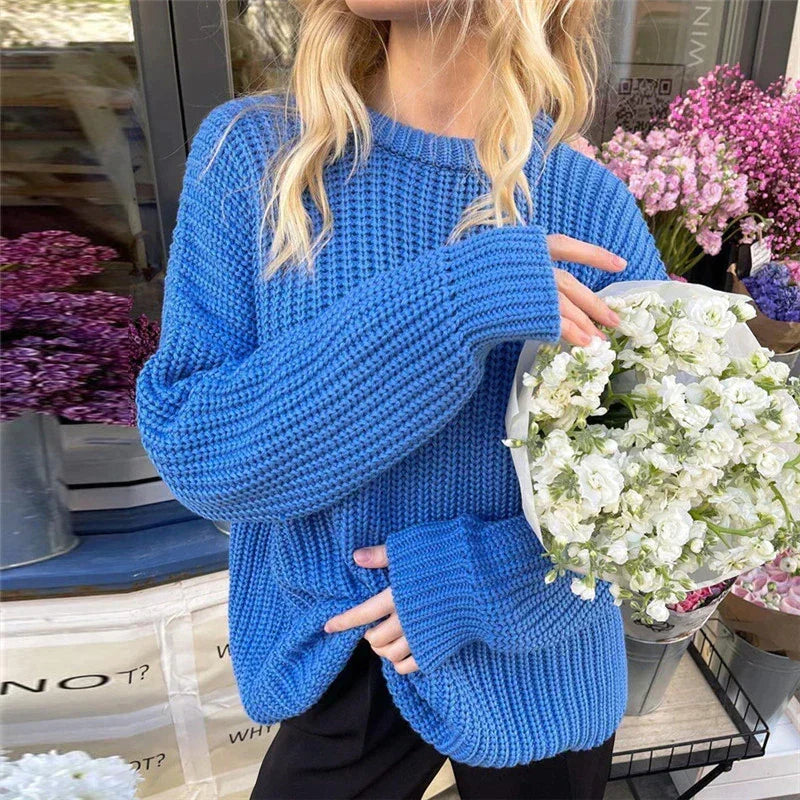 Primula oversized chunky knit jumper – image 5