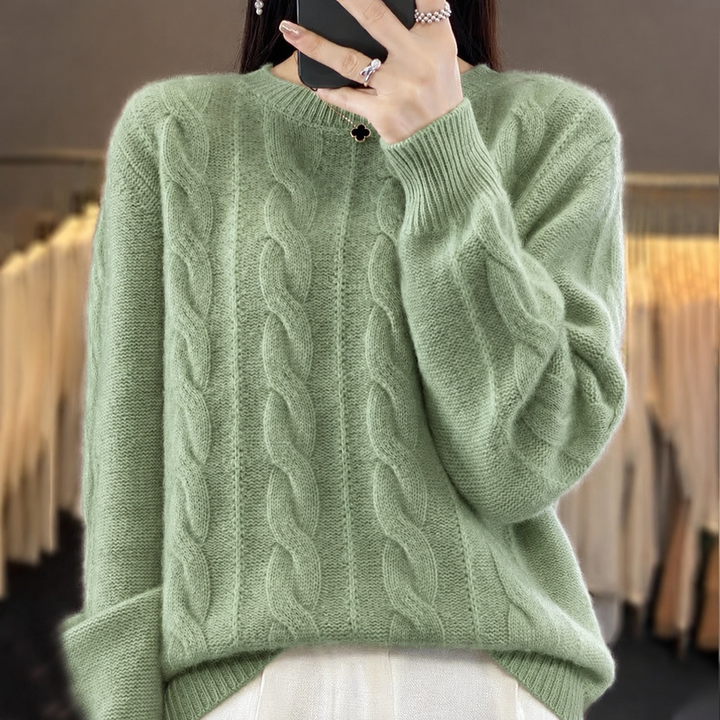 Tyra cable knit jumper – image 5