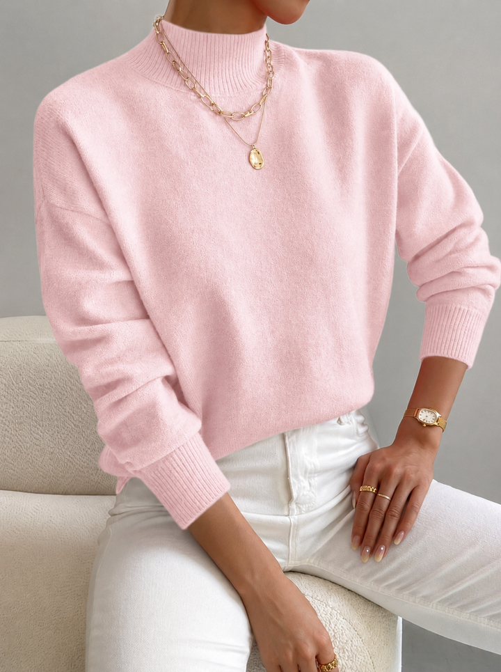 Sofie mock neck knit jumper – image 3